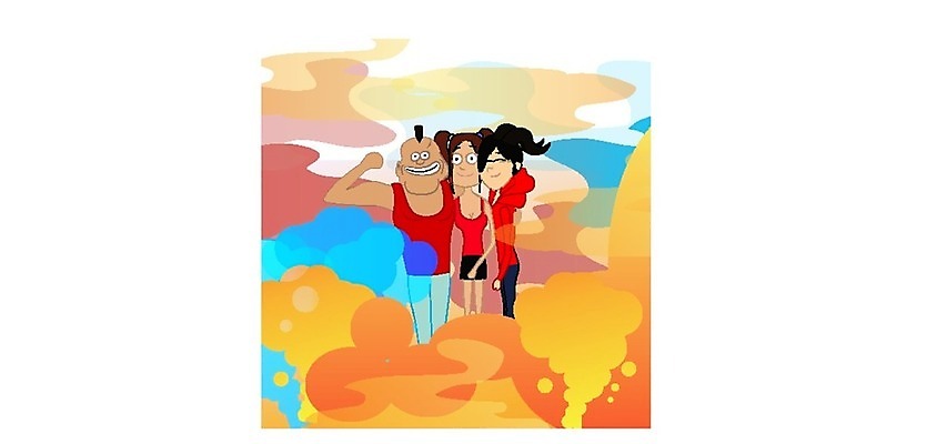 EPS 해외이미지 편집 전통 문화 어린이 백그라운드 일러스트 놀이 휴가 사람 컬러풀 봄 축하 춤 점 떨어짐 언니 남동생 신앙심 힌두교 해외202004 해외일러스트 계절 종교 컬러 컨셉 가족 문화예술 자매 동생 파일형식 벡터 이미지허브