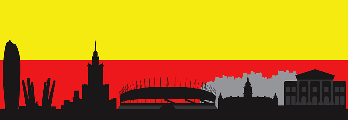 EPS 해외이미지 유럽 일러스트 건축양식 거리 건물 도시풍경 탑 경기장 도시 대학교 타운 폴란드 바르샤바 수평선 클라우스 해외202004 해외일러스트 건축물 건축 나라 스포츠시설 학교 풍경 파일형식 벡터 이미지허브