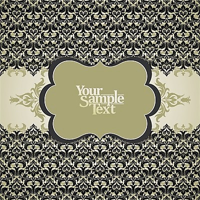 EPS 해외이미지 백그라운드 잎 꽃무늬 패턴 일러스트 프레임 장식 소용돌이 화려 우아함 두루마리 복고 초대 해외202004 해외일러스트 식물 꽃 컨셉 무늬 회오리 파일형식 벡터 이미지허브