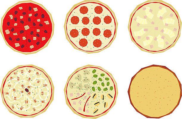 EPS 해외이미지 토마토 일러스트 양파 새우 피자 버섯 소고기 이탈리아음식 참치 파인애플 올리브 햄 홍합 베이컨 바질 루꼴라 모짜렐라치즈 살라미 카프레제 크림치즈 페퍼로니 피자집 해외202004 해외일러스트 열매 채소 과일 어패류 치즈 패스트푸드 서양음식 육류 돼지고기 갑각류 어류 상점 샐러드 소시지 열대과일 파일형식 벡터 이미지허브
