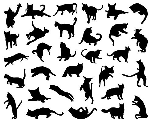 EPS 해외이미지 모양 여자 남자 실루엣 야생동물 포즈 일러스트 포유류 그래픽 반려동물 검은색 고양이 페인트 흰색 만화 심볼 그림 윤곽 점성술 고립 옛날 해외202004 해외일러스트 동물 컬러 촬영기법 사람 파일형식 벡터 이미지허브