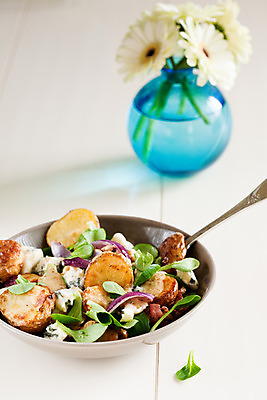 포토 JPG 해외이미지 음식 치즈 감자 건강 사람없음 샐러드 맛 상추 블루치즈 저칼로리 해외202004 해외포토 컨셉 채소 유제품 파일형식 이미지허브