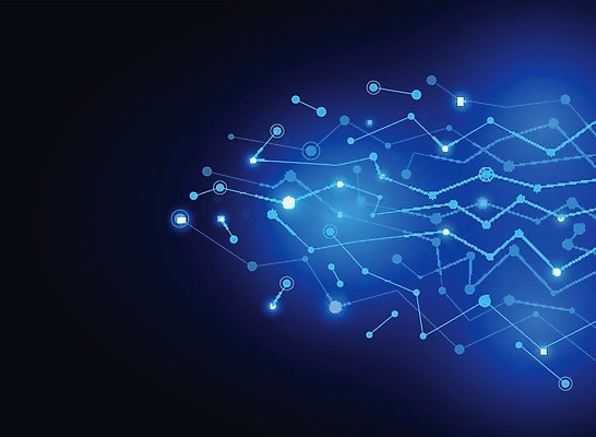 EPS 해외이미지 디자인 선 백그라운드 컨셉 일러스트 추상 미래 세포 사람없음 그래픽 파란색 빛 디지털 점 원형 역동적 마디 소통 혁명 소셜 엘리먼트 네트워킹 해외202004 해외일러스트 도형 컬러 무늬 네트워크 파일형식 벡터 이미지허브