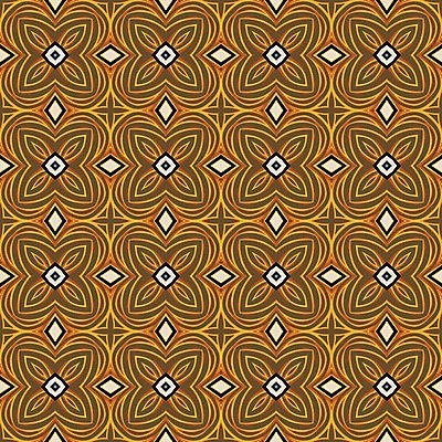 EPS 해외이미지 디자인 백그라운드 패턴 오렌지 일러스트 벽지 추상 파란색 갈색 노란색 검은색 타일 복고 정사각형 해외202004 해외일러스트 도형 컬러 무늬 과일 파일형식 벡터 이미지허브