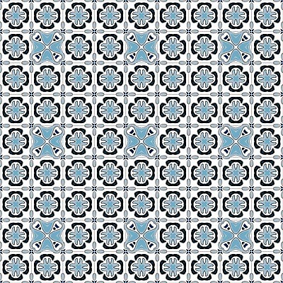 EPS 해외이미지 전통 디자인 패턴 일러스트 벽지 추상 장식 파란색 흰색 포르투갈 타일 묘사 정사각형 모자이크 스페인어 아라베스크 엘리먼트 튀니지 해외202004 해외일러스트 도형 유럽 컬러 무늬 아프리카 파일형식 벡터 이미지허브