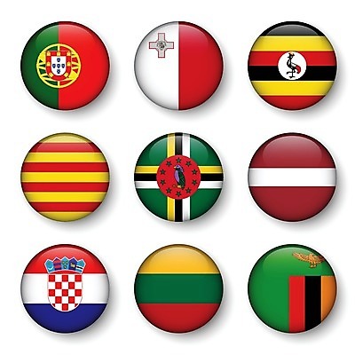 EPS 해외이미지 일러스트 사람없음 세트 세계 3D 깃발 원형 포르투갈 크로아티아 라트비아 리투아니아 몰타섬 우간다 잠비아 해외202004 해외일러스트 도형 유럽 섬 아프리카 북유럽 디지털합성 몰타 파일형식 벡터 이미지허브