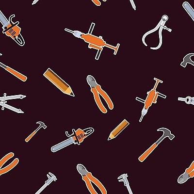 EPS 해외이미지 손 디자인 산업 패턴 일러스트 주택 건물 세트 페인트 장비 기구 도구 공구 나사 스패너 업무 플랫 수리 망치 수집 목수 심볼 측정 사인 목공예 펜치 정비공 DIY 유지 계약자 고립 송곳 업그레이드 하드웨어 해외202004 해외일러스트 직업 건축물 무늬 취미 신체부위 컴퓨터 작업 기술자 공예 계약 파일형식 벡터 이미지허브