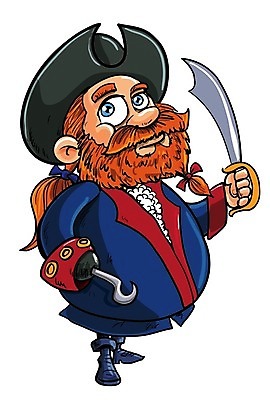 EPS 해외이미지 무기 바다 유니폼 일러스트 수염 항해 사람 고리 만화 선원 해적 포니테일 고립 불법복제 해외202004 해외일러스트 헤어스타일 옷 배_교통 도둑 파일형식 벡터 이미지허브