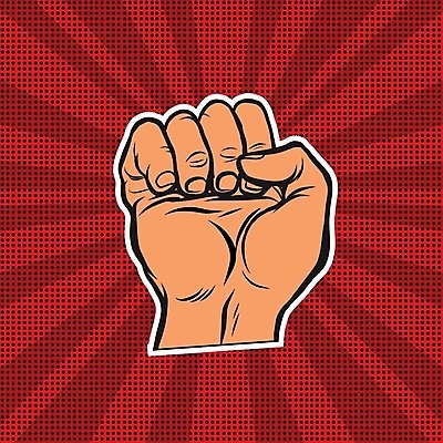 EPS 해외이미지 손 디자인 포스터 포즈 백그라운드 컨셉 일러스트 노동자 미술 빨간색 노란색 힘 주먹 자유 수확 분노 보호 공격 위협 알림 심볼 사인 복고 군용 싸움 팔 애국심 반항 혁명 공격적 공산주의 그만 소비에트 정치 팝 필승 항의 스타일 해외202004 해외일러스트 직업 감정 컬러 농업 모션 문화예술 군대 신체부위 우승 파일형식 벡터 이미지허브