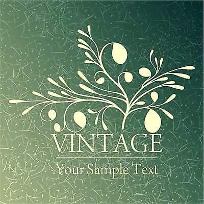 EPS 해외이미지 식물 꽃 백그라운드 잎 꽃무늬 곡선 일러스트 프레임 사람없음 해외202004 해외일러스트 선 무늬 파일형식 벡터 이미지허브