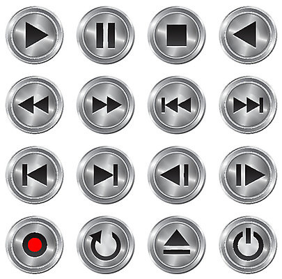 EPS 해외이미지 디자인 음악 인터넷 일러스트 놀이 빛 세트 금속 검은색 웹 회색 원형 MP3 플라스틱 수집 심볼 사인 전자 오디오 광택 클릭 스위치 네비게이션 일시정지 동영상 멀티미디어 DVD 그만 되감기 인터페이스 제어 플레이어 스타일 해외202004 해외일러스트 도형 컬러 재질 문화예술 전자제품 파일형식 벡터 이미지허브