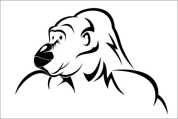 EPS 해외이미지 동물 공원 얼굴 야생동물 일러스트 포유류 아프리카 자연 털 동물원 머리 검은색 힘 원숭이 위험 스케치 심볼 사인 유인원 고릴라 동물상 해외202004 해외일러스트 공공시설 나라 컬러 컨셉 미술 신체부위 조형물 생태계 파일형식 벡터 이미지허브