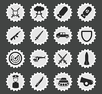 EPS 해외이미지 무기 일러스트 총 로켓 칼 헬리콥터 발사 폭발 폭탄 군용 전쟁 탱크 육군 방패 대포 병정 레이더 자동 적 캡모자 해외202004 해외일러스트 모자_잡화 비행기 군대 폭발물 파일형식 벡터 이미지허브