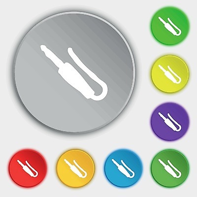 EPS 해외이미지 음악 백그라운드 일러스트 컴퓨터 디지털 소리 장비 콘센트 플러그 코드 연결 심볼 오디오 철사 잭 스테레오 미니 해외202004 해외일러스트 문화예술 전자제품 파일형식 벡터 이미지허브