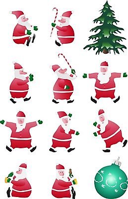 EPS 해외이미지 전통 옷 행복 음료 크리스마스 겨울 일러스트 휴가 수염 선물 정장 빨간색 초록색 세트 산타클로스 놀람 기쁨 흰색 축하 유머 12월 고립 클라우스 해외202004 해외일러스트 계절 기념일 감정 컬러 컨셉 표정 날짜 파일형식 벡터 이미지허브