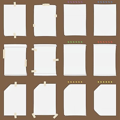 EPS 해외이미지 템플릿 디자인 종이 조각 백그라운드 스티커 일러스트 표면 광고판 숙이기 그림자 그래픽 세트 사무실 라벨 쪽지 공백 정보 흰색 메시지 모서리 두루마리 편지 수집 문서 롤 테이프 페이지 공지사항 바인더 시트 자석 고립 고체 보유 어려움 접기 조언 목차 해외202004 해외일러스트 컬러 포즈 비즈니스 모션 문구용품 프레임 알림판 사무용품 판 파일형식 벡터 이미지허브