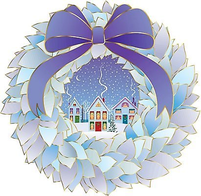 EPS 해외이미지 행복 리본 크리스마스 겨울 일러스트 선물 풍경 사람없음 크리스마스트리 축제 화환 인사 눈송이 눈보라 해외202004 해외일러스트 계절 기념일 꽃 감정 눈_날씨 예절 파일형식 벡터 이미지허브