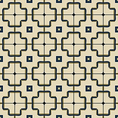 EPS 해외이미지 디자인 선 백그라운드 패턴 일러스트 벽지 추상 파란색 갈색 타일 복고 정사각형 해외202004 해외일러스트 도형 컬러 무늬 파일형식 벡터 이미지허브