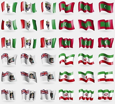 EPS 해외이미지 디자인 문화 상징 일러스트 세계 직물 심볼 지역 몰디브 이란 전국 강조 해외202004 해외일러스트 아시아 중동 파일형식 벡터 이미지허브