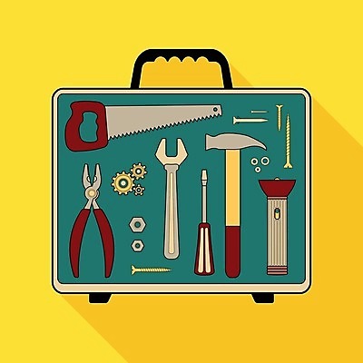 EPS 해외이미지 디자인 일러스트 열쇠 미술 건물 빨간색 파란색 세트 상자 노란색 여행가방 견과류 공구 나사 못 플랫 수리 망치 목수 심플 볼트 펜치 복잡 특별함 해외202004 해외일러스트 직업 건축물 컬러 컨셉 가방 문화예술 도구 파일형식 벡터 이미지허브