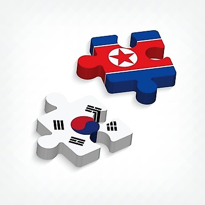 EPS 해외이미지 아시아 조각 백그라운드 일러스트 관계 한국 사람없음 숫자 3D 평화 경쟁 깃발 퍼즐 충돌 북한 위기 해외202004 해외일러스트 문자 나라 컨셉 디지털합성 파일형식 벡터 이미지허브