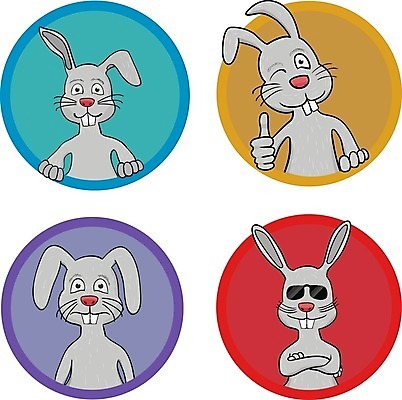 EPS 해외이미지 동물 캐릭터 디자인 행복 어린이 백그라운드 컨셉 스티커 일러스트 아이디어 미술 그래픽 빨간색 초록색 파란색 빛 컬러풀 노란색 유행 당근 회색 수확 토끼 원형 그리기 유머 달콤 낙서 시원함 만화 스케치 심볼 복고 코믹 고립 스타일 해외202004 해외일러스트 일러캐릭터 도형 감정 컬러 농업 포유류 모션 문화예술 뿌리채소 사람 반려동물 맛 파일형식 벡터 이미지허브