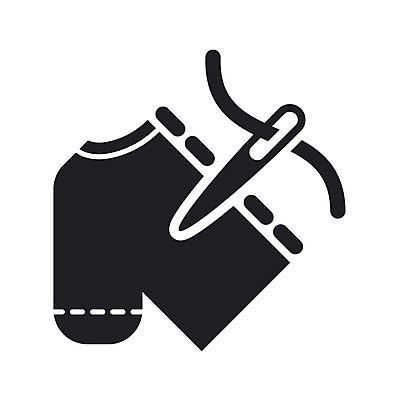 EPS 해외이미지 디자인 드레스 옷 컨셉 셔츠 일러스트 실 제조 바느질 싱글 장인 재단 솜씨 해외202004 해외일러스트 상의 파일형식 벡터 이미지허브