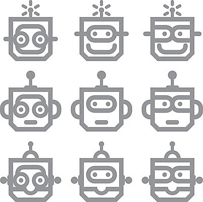 EPS 해외이미지 디자인 실루엣 산업 어린이 과학 일러스트 놀이 미래 소년 사람없음 그래픽 세트 픽토그램 장난감 우주 금속 검은색 기계 흰색 만화 수집 심볼 로봇 코믹 안드로이드 영웅 기어 고립 마스코트 엘리먼트 지능 해외202004 AI_인공지능 해외일러스트 남자 컬러 컨셉 재질 촬영기법 사람 파일형식 벡터 이미지허브