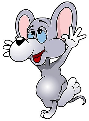 EPS 해외이미지 클립아트 동물 캐릭터 행복 감정 일러스트 손들기 귀여움 기쁨 쥐 설치류 만화 만족 해외202004 해외일러스트 일러캐릭터 컨셉 모션 파일형식 벡터 이미지허브