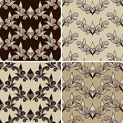 EPS 해외이미지 식물 디자인 선 백그라운드 잎 패턴 일러스트 벽지 장식 갈색 어둠 수확 소용돌이 나뭇가지 직물 화려 황금 타일 질감 복고 빅토리아 해외202004 해외일러스트 나무 컬러 컨셉 무늬 농업 회오리 파일형식 벡터 이미지허브