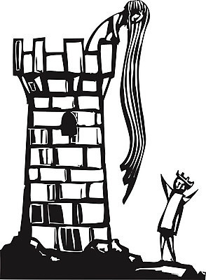 EPS 해외이미지 어린이 일러스트 엄마 동화 요정 이야기 사랑 책 탑 마녀 오르기 거위 목판화 왕자 해외202004 해외일러스트 건축물 감정 가족 모션 조류 사람 파일형식 벡터 이미지허브