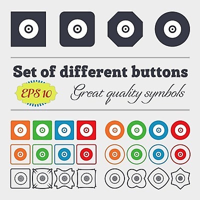 EPS 해외이미지 디자인 음악 일러스트 컴퓨터 디지털 자료 소리 장비 정보 CD 심볼 사인 심플 오디오 수납 동영상 멀티미디어 DVD 소프트웨어 화상 해외202004 해외일러스트 문화예술 전자제품 상처 파일형식 벡터 이미지허브