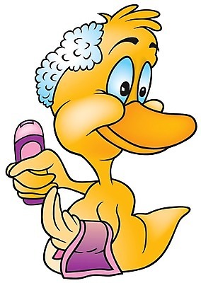 EPS 해외이미지 클립아트 동물 행복 일러스트 조류 오리 수건 농장 노란색 거품 만화 자르기 그림 코믹 손그림 샴푸 고립 위생관리 해외202004 해외일러스트 감정 컬러 농업 모션 관리 위생용품 파일형식 벡터 이미지허브