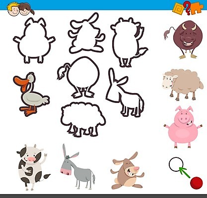 EPS 해외이미지 모양 동물 템플릿 캐릭터 디자인 교육 어린이 조각 일러스트 경기 취미 그래픽 가축 유치원 게임 퍼즐 당기기 어플리케이션 떨어짐 결합 만화 검색 준비 그림 발견 해외202004 해외일러스트 일러캐릭터 스포츠 컨셉 모션 놀이 사람 파일형식 벡터 이미지허브