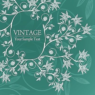 EPS 해외이미지 식물 꽃 백그라운드 잎 꽃무늬 곡선 일러스트 프레임 사람없음 해외202004 해외일러스트 선 무늬 파일형식 벡터 이미지허브