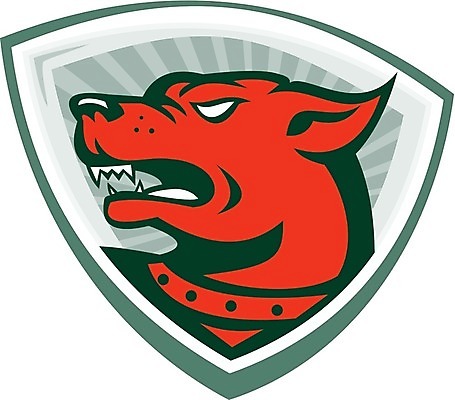 EPS 해외이미지 일러스트 반려동물 머리 분노 개 흰배경 복고 방패 송곳니 마스티프 해외202004 해외일러스트 동물 감정 백그라운드 포유류 신체부위 흰색 치아 파일형식 벡터 이미지허브