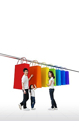 전신 PSD 편집 편집이미지 여자 남자 딸 어린이 가족 엄마 서기 웃음 사람 동양인 소녀 이벤트 성인 그래픽 세명 쇼핑 쇼핑백 3D 한국인 아빠 입체 봉 편집3D 가방 관계 모션 표정 인종 디지털합성 파일형식