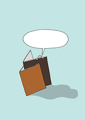 PSD 교육 백그라운드 말풍선 일러스트 상상 안내 프레임 상상일러스트 한명 사람 상반신 책 판타지 독서 메모지 알림 국내일러스트 1 사무용품 파일형식