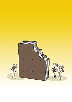 전신 PSD 교육 조각 백그라운드 일러스트 상상 상상일러스트 서기 들기 사람 책 세명 판타지 먹기 국내일러스트 모션 파일형식