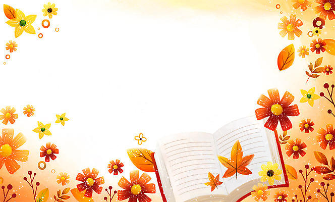 PSD 식물 배너 계절 꽃 백그라운드 낙엽 잎 꽃백그라운드 일러스트 자연 나뭇잎 프레임 사람없음 책 독서 펼침 가을 알림 코스모스 가을배경 국내일러스트 모션 생태계 파일형식 가을_계절
