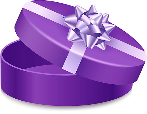 아이콘 리본 컬러 스티커 포장 선물 이벤트 사람없음 선물상자 상자 라벨 보라색 뚜껑 끈 오픈 심볼 오브젝트 이벤트용품 원통 2D아이콘 AI파일 프레임 파일형식 벡터