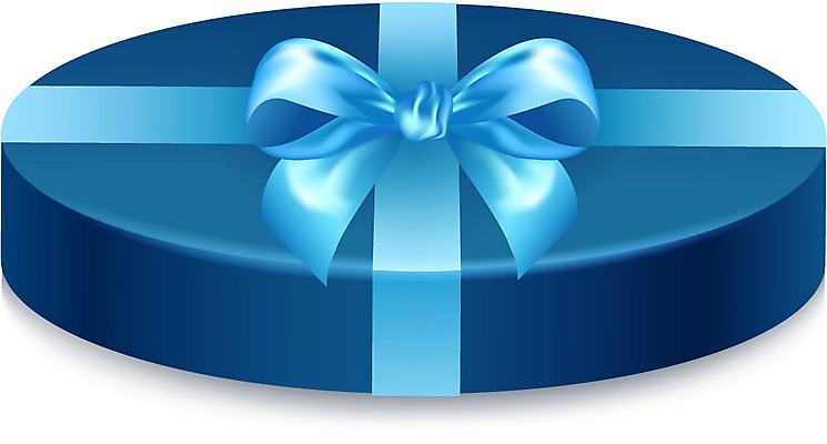 아이콘 리본 컬러 스티커 포장 선물 이벤트 사람없음 파란색 선물상자 상자 라벨 끈 심볼 오브젝트 이벤트용품 원통 2D아이콘 AI파일 프레임 파일형식 벡터