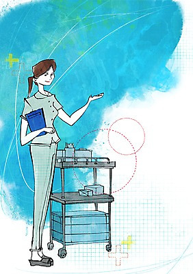 전신 PSD 여자 일러스트 의학 선반 쟁반 건강 한명 서기 들기 사람 성인 치료 손들기 건강관리 간호사 도구 의료용품 도움 보호 질병 질병관리 서류판 여자만 여자한명만 성인여자만 성인만 국내일러스트 1 가구 컨셉 의료기기 모션 관리 사무용품 의료진 파일형식