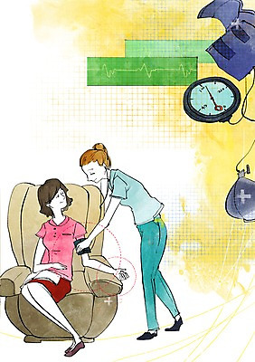 전신 PSD 여자 의자 일러스트 의학 청진기 의료기기 건강 서기 사람 앉기 성인 두명 치료 건강관리 환자 의사 도움 보호 질병 측정 질병관리 혈압계 혈압 여자만 성인여자만 성인만 국내일러스트 가구 컨셉 모션 관리 의료진 파일형식