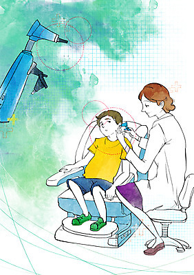 전신 PSD 여자 남자 어린이 의자 일러스트 의학 의료기기 건강 사람 앉기 소년 성인 두명 치료 건강관리 진료 환자 의사 도움 보호 질병 검사_조사 질병관리 귀 이비인후과 국내일러스트 가구 컨셉 모션 병원 관리 신체부위 의료진 파일형식