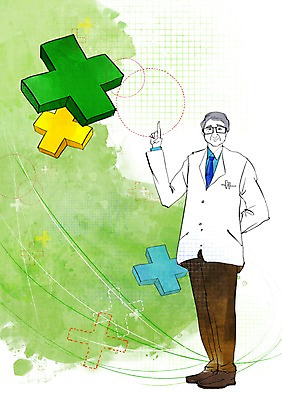 전신 PSD 기호 남자 일러스트 손가락 의학 건강 한명 서기 사람 손짓 성인 치료 건강관리 의사 의사가운 도움 보호 질병 질병관리 남자만 남자한명만 성인남자만 성인만 국내일러스트 문자 1 손 컨셉 모션 관리 의료진 가운 파일형식