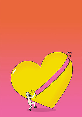 전신 PSD 남자 백그라운드 일러스트 상상 상상일러스트 사랑 한명 서기 사람 하트 떨어짐 남자만 남자한명만 국내일러스트 모양 1 감정 컨셉 모션 파일형식