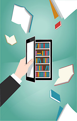 손 교육 일러스트 비즈니스 책장 정보기술 한명 신체부위 책 비즈니스라이프 스마트기기 태블릿 오픈 전자책 스마트 e비즈니스 정보화 정보화시대 국내일러스트 AI파일 1 라이프스타일 가구 컨셉 기술 사람 전자제품 파일형식 벡터