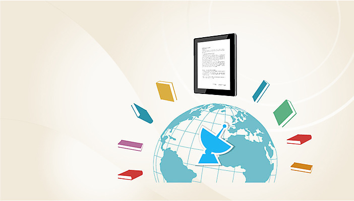 교육 지구 일러스트 비즈니스 정보기술 사람없음 책 비즈니스라이프 스마트기기 태블릿 세계 글로벌 인공위성 전자책 스마트 e비즈니스 정보화 정보화시대 전송 국내일러스트 AI파일 라이프스타일 컨셉 통신 기술 전자제품 파일형식 벡터