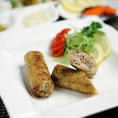 포토 JPG 그릇 접시 음식 채소 방울토마토 근접촬영 사람없음 아웃포커스 튀김 레몬 동남아음식 말이 베트남음식 국내포토 식기 뷰포인트 토마토 과일 촬영기법 파일형식